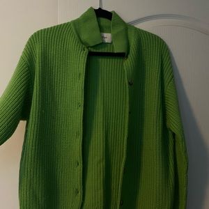 Wool Wilfred sweater - green.